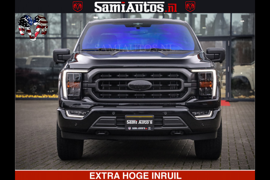 Dodge Ram FORD F150 BLACK OPS | 5.0 V8 406PK | 360 CAMERA | UITLAAT KLEP | BEDSLIDE | CREW CAB | LEDER | CREW CAB | DUBBELE CABINE | 5 PERSOONS | DC | GRIJSKENTEKEN |