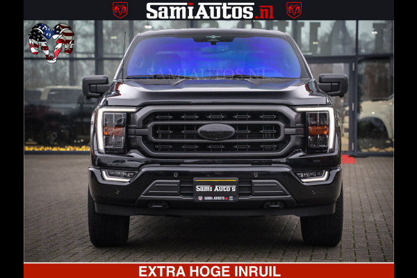 Dodge Ram FORD F150 BLACK OPS | 5.0 V8 406PK | 360 CAMERA | UITLAAT KLEP | BEDSLIDE | CREW CAB | LEDER | CREW CAB | DUBBELE CABINE | 5 PERSOONS | DC | GRIJSKENTEKEN |