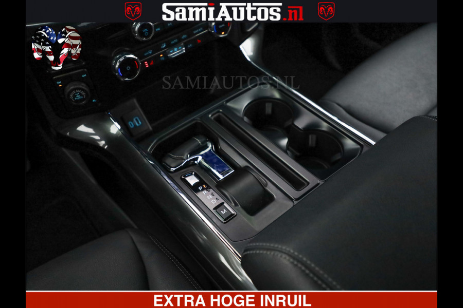 Dodge Ram FORD F150 BLACK OPS | 5.0 V8 406PK | 360 CAMERA | UITLAAT KLEP | BEDSLIDE | CREW CAB | LEDER | CREW CAB | DUBBELE CABINE | 5 PERSOONS | DC | GRIJSKENTEKEN |