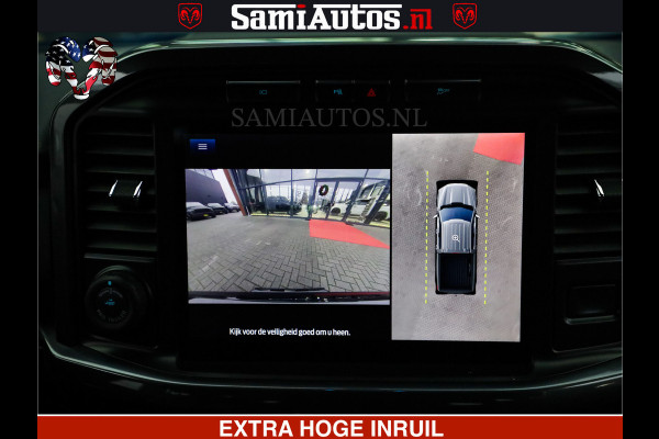 Dodge Ram FORD F150 BLACK OPS | 5.0 V8 406PK | 360 CAMERA | UITLAAT KLEP | BEDSLIDE | CREW CAB | LEDER | CREW CAB | DUBBELE CABINE | 5 PERSOONS | DC | GRIJSKENTEKEN |