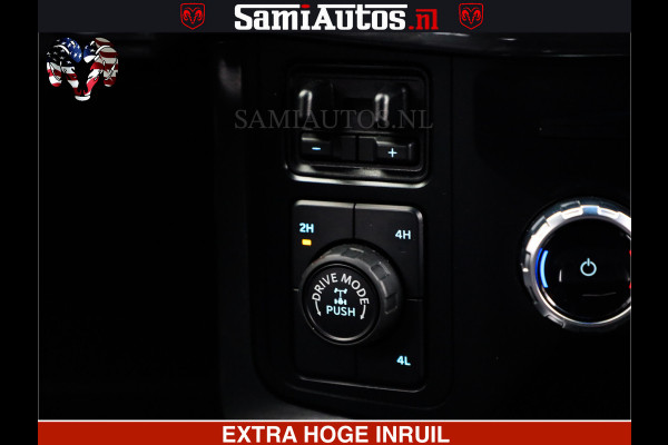 Dodge Ram FORD F150 BLACK OPS | 5.0 V8 406PK | 360 CAMERA | UITLAAT KLEP | BEDSLIDE | CREW CAB | LEDER | CREW CAB | DUBBELE CABINE | 5 PERSOONS | DC | GRIJSKENTEKEN |