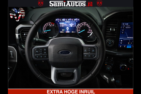 Dodge Ram FORD F150 BLACK OPS | 5.0 V8 406PK | 360 CAMERA | UITLAAT KLEP | BEDSLIDE | CREW CAB | LEDER | CREW CAB | DUBBELE CABINE | 5 PERSOONS | DC | GRIJSKENTEKEN |