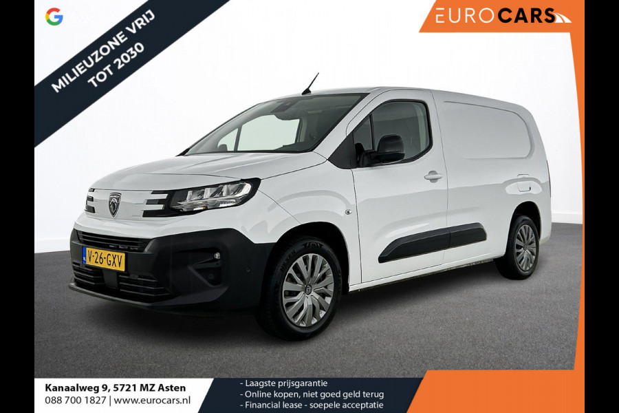 Peugeot Partner 1.5 BlueHDi 100 S&S L2 Navigatie Apple Carplay / Android Auto DAB trekhaak Cruise Control Airco Houten bekleding laadruimte