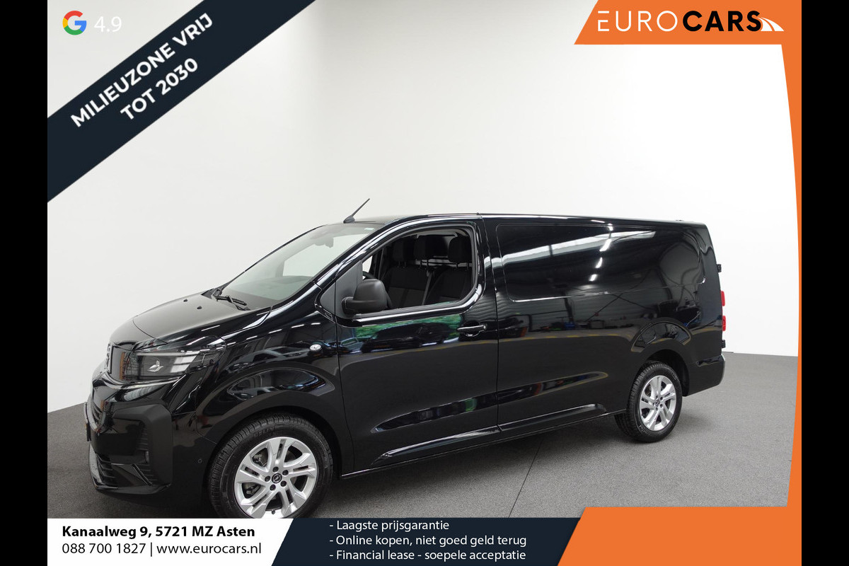 Opel Vivaro 2.0 BlueHDi 180 S&S L3 Automaat Apple Carplay /  Android Auto imperiaal Parkeersensoren  V+A Trekhaak Camera Navigatie Cruise Control LED koplampen houten afwerking laadruimte
