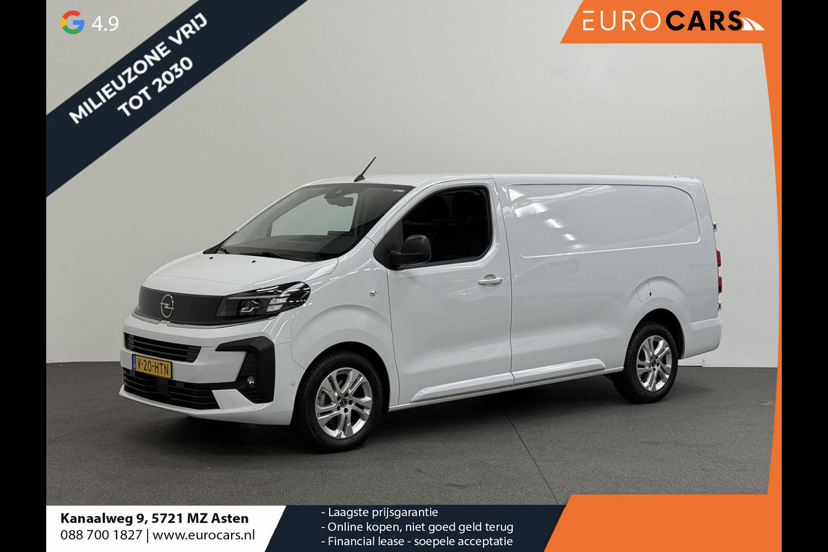 Opel Vivaro 2.0 Diesel 180PK L3 Automaat Apple Carplay /  Android Auto Parkeersensoren V+A Trekhaak Camera Navigatie Cruise Control LED koplampen houten afwerking laadruimte