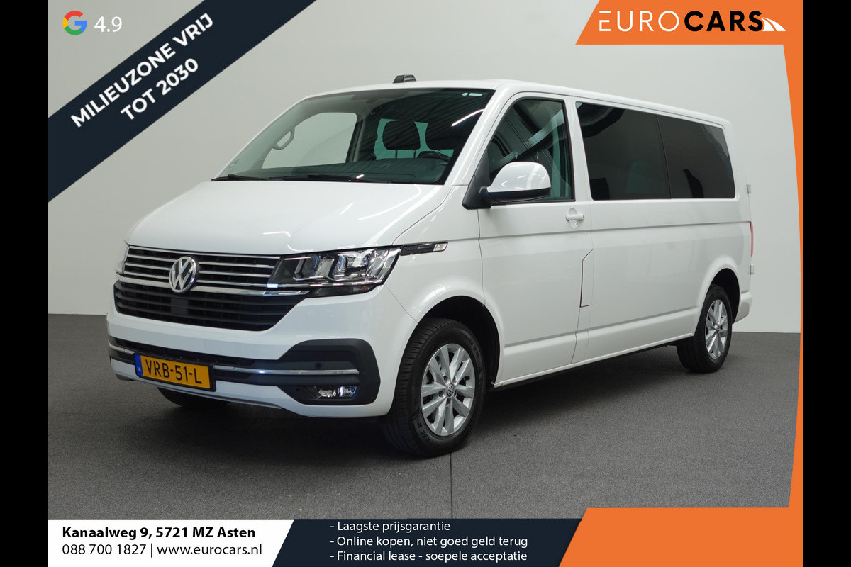 Volkswagen Transporter 150pk Automaat L2 Dubbele cabine Bulli Apple Carplay Cruise control Camera Airco Euro6