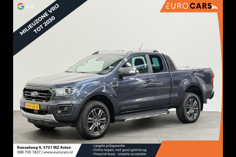 Ford Ranger 2.0 EcoBlue 213pk Wildtrak Supercab Automaat 4x4 Navigatie Camera Trekhaak Airco Bluetooth