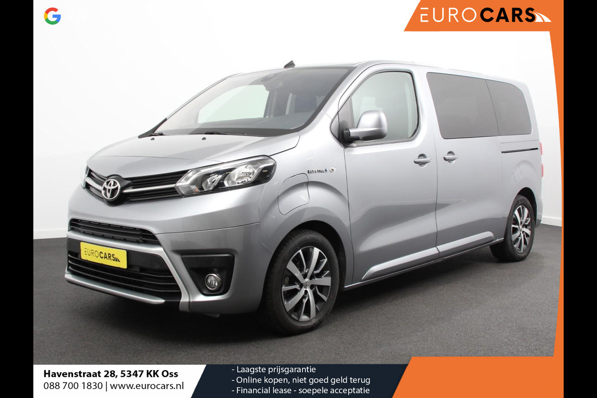 Toyota PROACE Electric Verso Luxury L2 8p PERSONENBUS | Navigatie | Apple Carplay/Android Auto | Climate Control | Lichtmetalen velgen | Cruise Control |