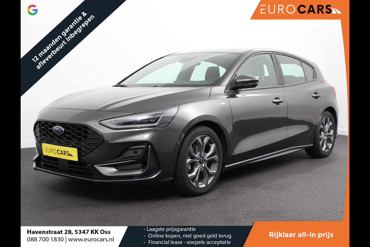 Ford Focus 1.0 125 PK Hybrid ST Line Groot Scherm! Navigatie Climate Control Led Dab Camera Parkeer sensoren Cruise Control Lichtmetalen velgen Prijs Incl. BOVAG Garantie