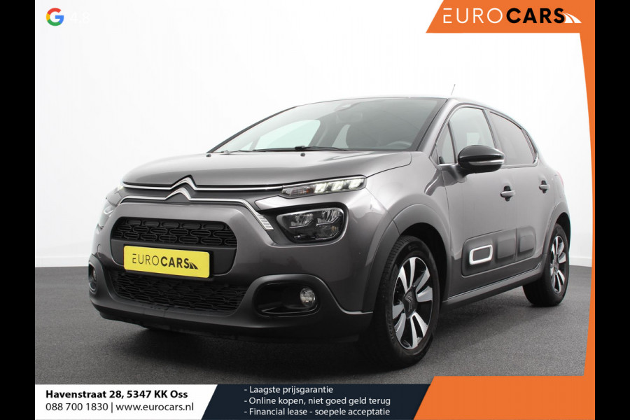 Citroën C3 1.2 PureTech 110pk Automaat Max | Climate Control | Navigatie | Apple carplay / Android Auto | Parksensoren | Lichtmetalen Velgen | Parkeer sensoren