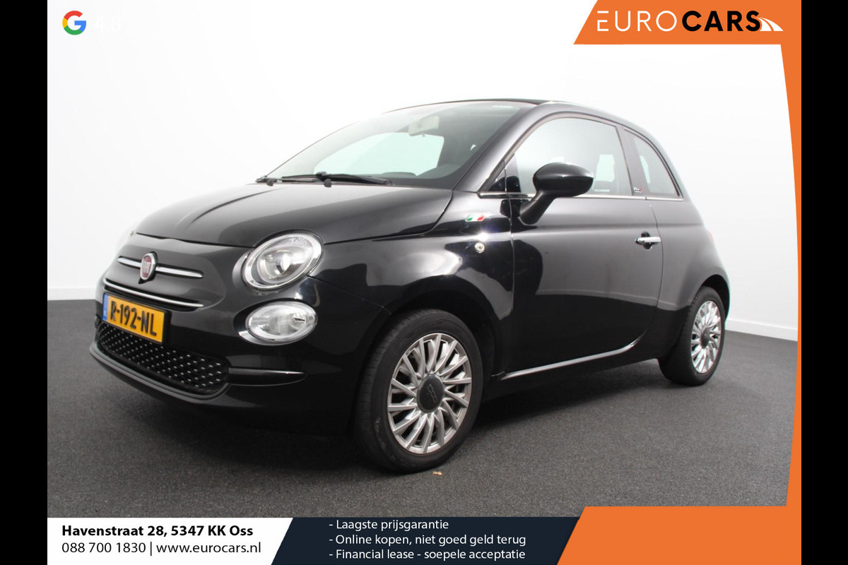Fiat 500C 1.2 Lounge Automaat | Leder | Navigatie | Climate control | Cruise Control | Parkeersensoren Achter | Lichtmetalen Velgen |