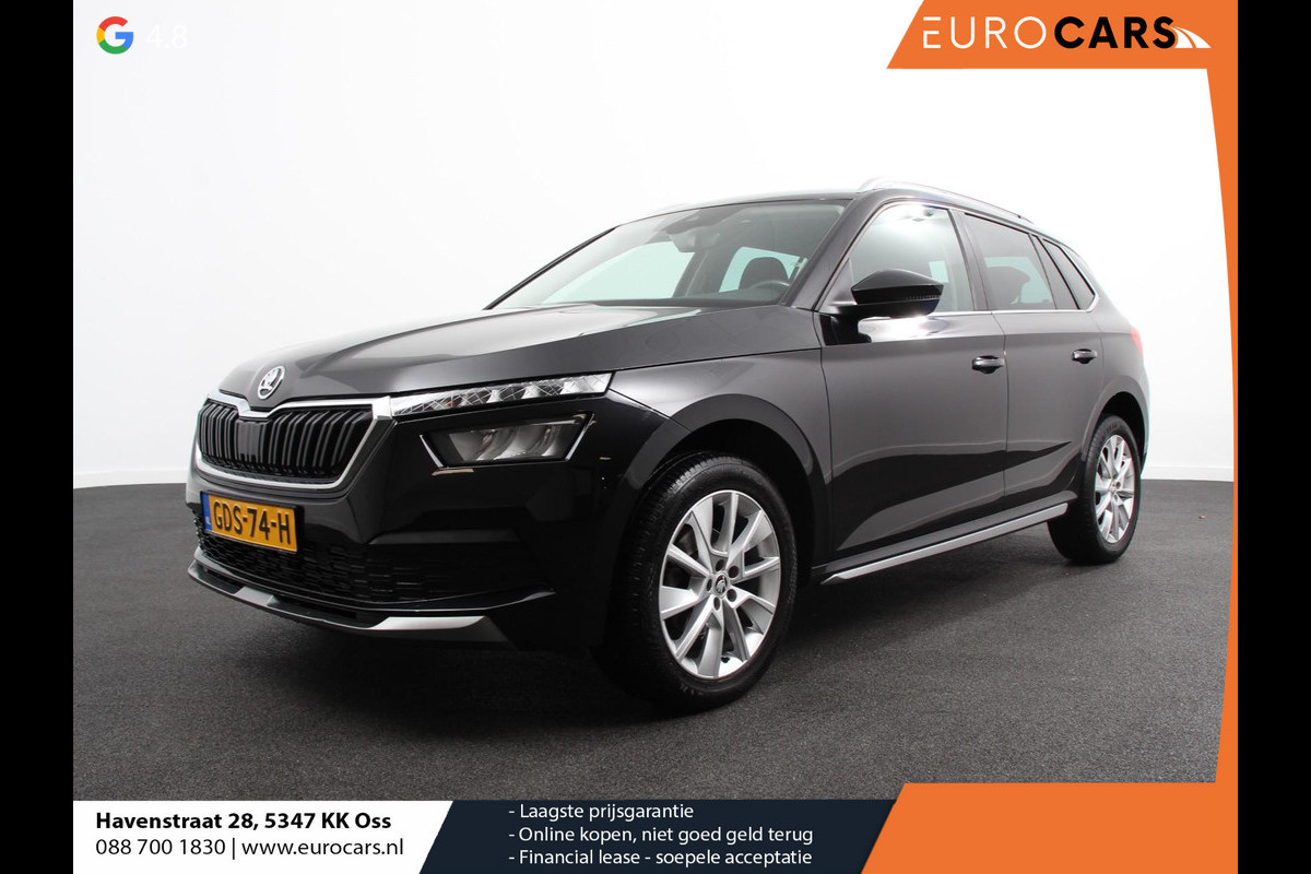 Škoda Kamiq 1.0 TSI 110pk DSG Style | Navigatie | Apple Carplay / Android auto | Parkeersensor achter | Cruise Control | Verwarmbare voorstoelen | Extra getint glas | Climate Control