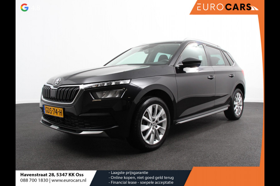 Škoda Kamiq 1.0 TSI 110pk DSG Style | Navigatie | Apple Carplay / Android auto | Parkeersensor achter | Cruise Control | Verwarmbare voorstoelen | Extra getint glas | Climate Control