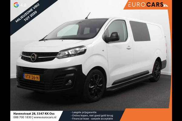 Opel Vivaro 145pk L3H1 Dubbele Cabine Sport Edition Navigatie Climate Control Trekhaak Trekhaak Parkeer sensoren Lichtmetalen Velgen