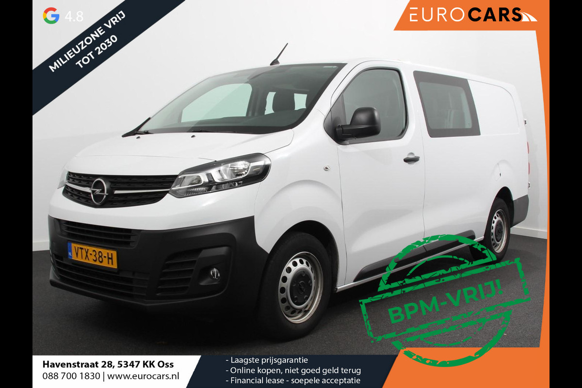 Opel Vivaro 2.0 CDTI Automaat 145 pk L3H1 Dubbele Cabine 6p Edition | Navigatie | Apple Carplay/Android Auto | Airco | Bluetooth | Trekhaak | Betimmering | Cruise Control
