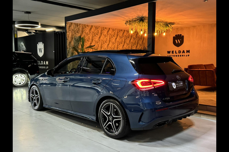 Mercedes-Benz A-Klasse 200 AMG Line Edition Garantie Pano Ambient Night Camera StoelVW Carplay Cruise Clima Navi PDC Led Rijklaar