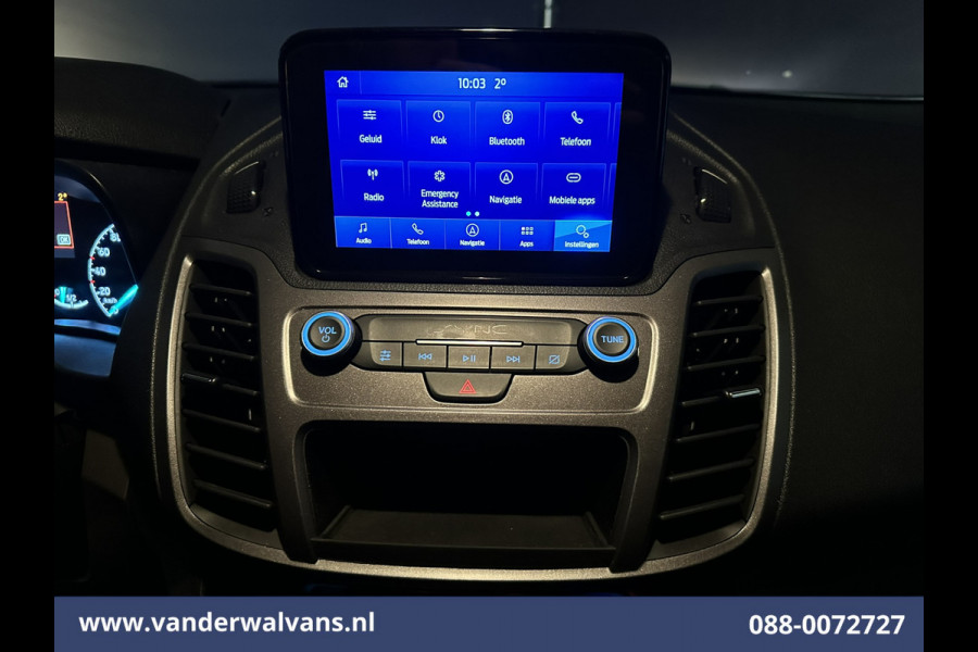 Ford Transit Connect 1.5 EcoBlue 100pk L2H1 Euro6 Airco | Navigatie | Camera | Verwarmde Voorruit Stoelverwarming, Parkeersensoren