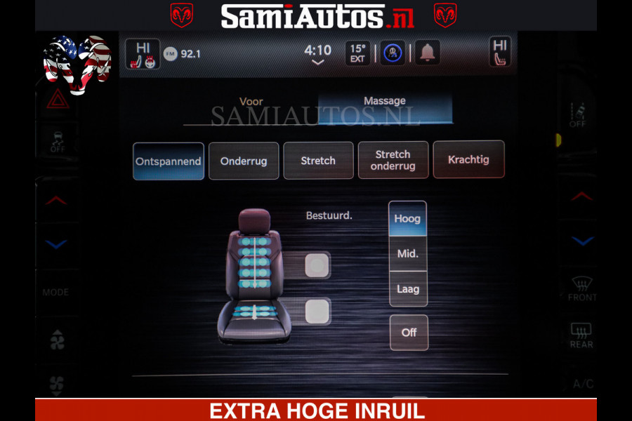 Dodge Ram 1500 Limited Night H.O 540HP 706Nm | Massage + Full Option | De Meest Luxe en Volle Pick-Up in zijn Klasse | Comfortabele Dubbele Cabine met Royale 5 Zitplaatsen | BPM vrij | Nu Leverbaar uit Voorraad | Voorraad Nr 2353 - 5412