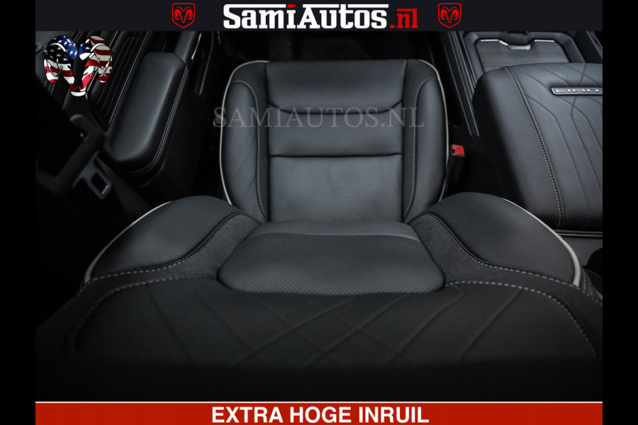 Dodge Ram 1500 Limited Night H.O 540HP 706Nm | Massage + Full Option | De Meest Luxe en Volle Pick-Up in zijn Klasse | Comfortabele Dubbele Cabine met Royale 5 Zitplaatsen | BPM vrij | Nu Leverbaar uit Voorraad | Voorraad Nr 2353 - 5412