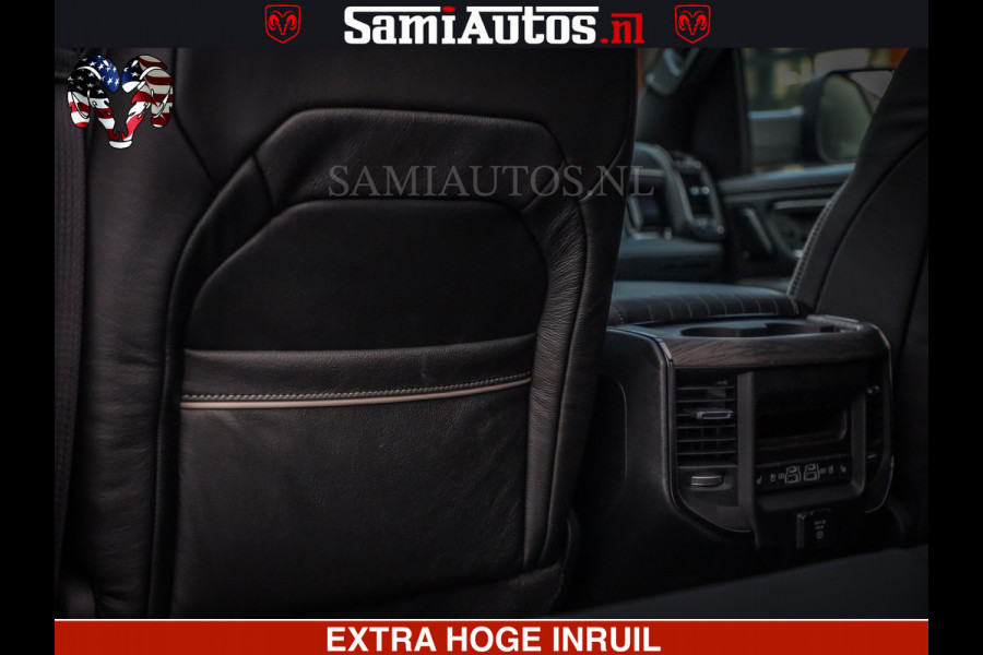 Dodge Ram 1500 Limited Night H.O 540HP 706Nm | Massage + Full Option | De Meest Luxe en Volle Pick-Up in zijn Klasse | Comfortabele Dubbele Cabine met Royale 5 Zitplaatsen | BPM vrij | Nu Leverbaar uit Voorraad | Voorraad Nr 2353 - 5412
