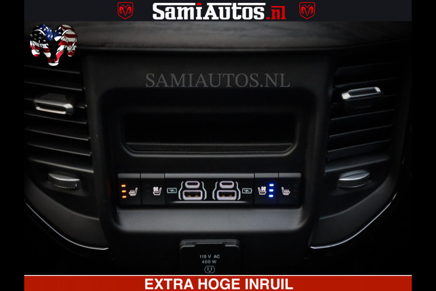 Dodge Ram 1500 Limited Night H.O 540HP 706Nm | Massage + Full Option | De Meest Luxe en Volle Pick-Up in zijn Klasse | Comfortabele Dubbele Cabine met Royale 5 Zitplaatsen | BPM vrij | Nu Leverbaar uit Voorraad | Voorraad Nr 2353 - 5412
