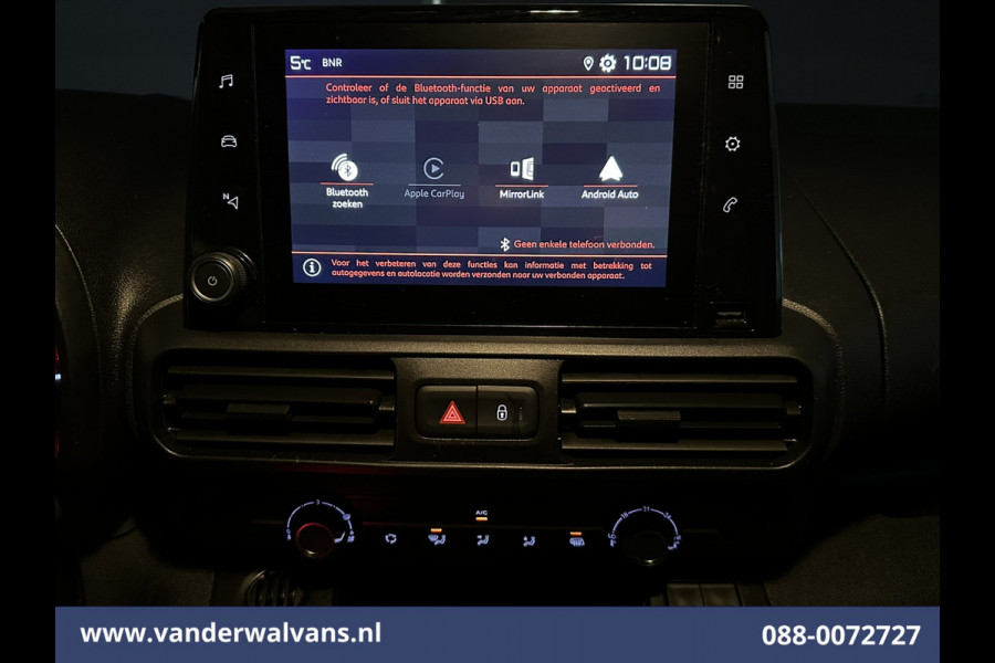 Citroën Berlingo 1.5 BlueHDI L1H1 Euro6 Airco | Apple Carplay | Cruisecontrol | Parkeersensoren Android Auto,