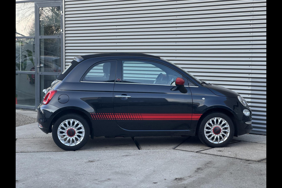 Fiat 500C 1.0 Hybrid RED Cabrio | 18.646km! | Leuke uitvoering | | Camera