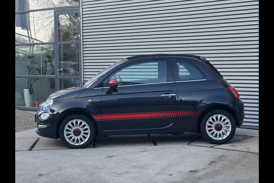 Fiat 500C 1.0 Hybrid RED Cabrio | 18.646km! | Leuke uitvoering | | Camera