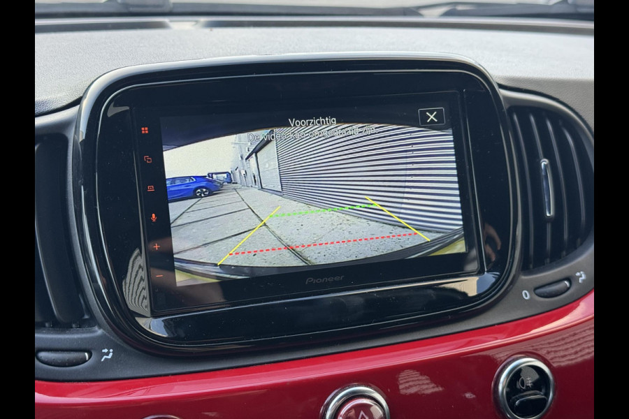 Fiat 500C 1.0 Hybrid RED Cabrio | 18.646km! | Leuke uitvoering | | Camera