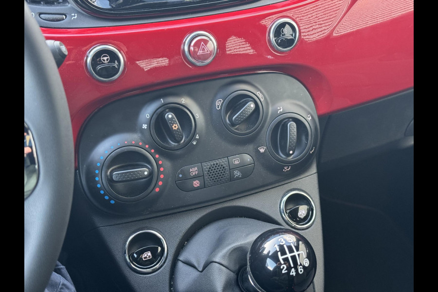 Fiat 500C 1.0 Hybrid RED Cabrio | 18.646km! | Leuke uitvoering | | Camera