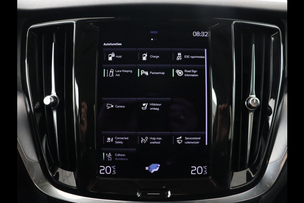 Volvo V60 2.0 T6 Recharge AWD Inscription | Leder | Camera | Carplay | Navigatie | Full LED | 18'' | Parkeerhulp | Cruise control | PHEV | Plug In