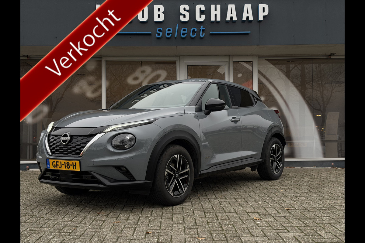 Nissan Juke 1.6 Hybrid N-Connecta Automaat / Keyless / Carplay / Camera / Navi / 17" LM /