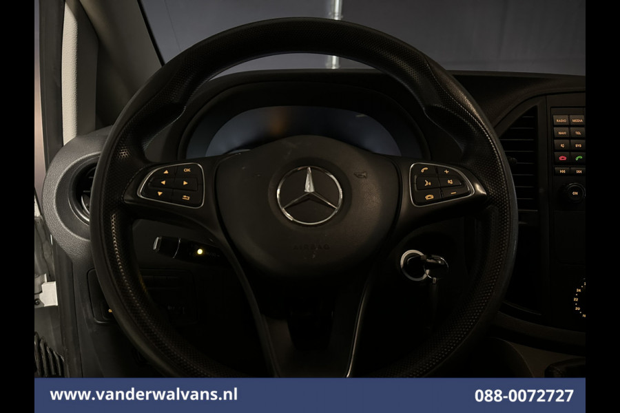 Mercedes-Benz Vito 114 CDI 136pk L2H1 Euro6 Airco | Camera | Bijrijdersbank | Cruisecontrol | Trekhaak Parkeersensoren, stoelverwarming