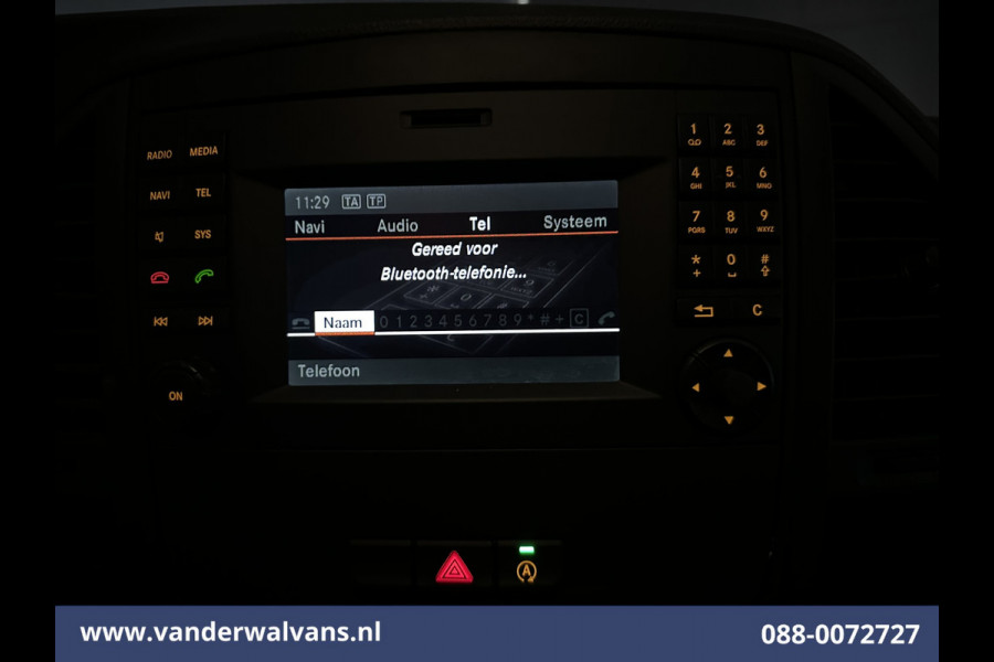 Mercedes-Benz Vito 114 CDI 136pk L2H1 Euro6 Airco | Camera | Bijrijdersbank | Cruisecontrol | Trekhaak Parkeersensoren, stoelverwarming