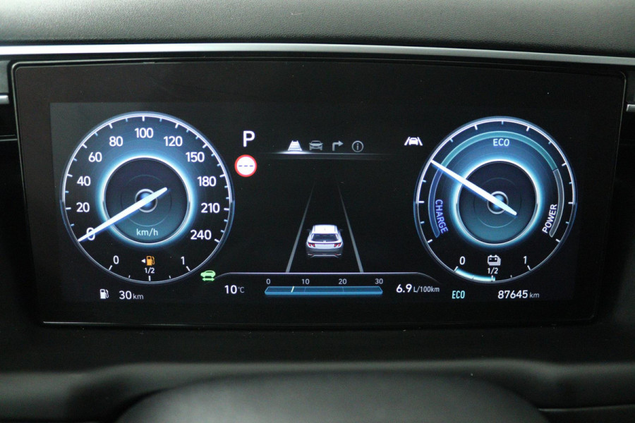 Hyundai Tucson 1.6 T-GDI HEV Premium (TREKHAAK, ADAPTIVE CRUISE, ELEKT. STOELEN, STUUR-/STOELVERWARMING, 1e EIGENAAR)