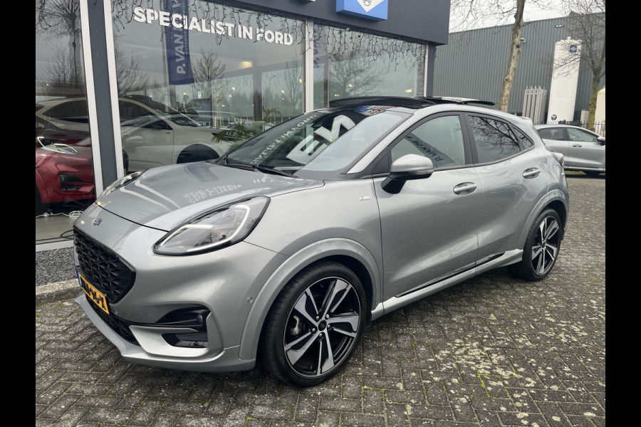 Ford Puma 1.0 EcoBoost Hybrid ST-Line X 155pk/114kW 6-bak | Garantie t/m 05-2028/50.000 km | Full Options | Panoramadak | Driver Assistance Pack | Keyless | Winter Pack | Technology Pack | etc. etc.