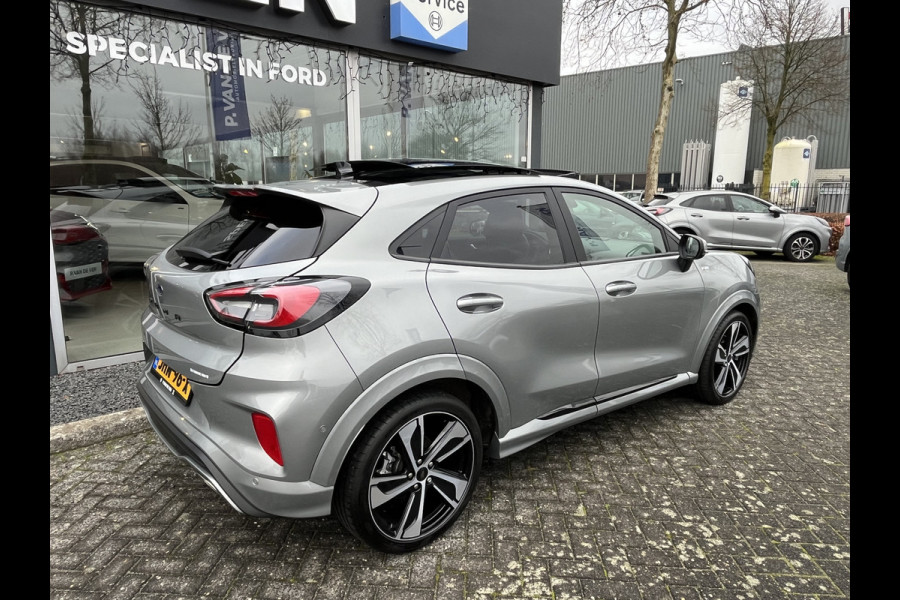Ford Puma 1.0 EcoBoost Hybrid ST-Line X 155pk/114kW 6-bak | Garantie t/m 05-2028/50.000 km | Full Options | Panoramadak | Driver Assistance Pack | Keyless | Winter Pack | Technology Pack | etc. etc.