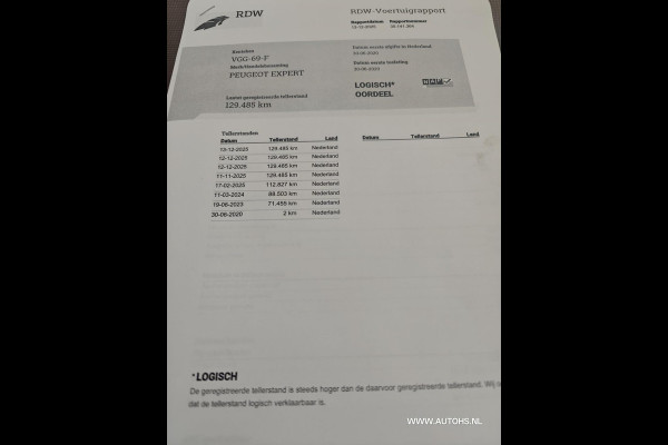 Peugeot Expert 1.5 BlueHDI 100 Premium , 1e Eig , Euro 6 , in nette staat ,