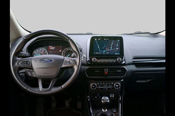 Ford EcoSport 1.0 EcoBoost Titanium | zeer complete auto | blindspot | stuur-stoel- én voorruitverwarming | cruise control
