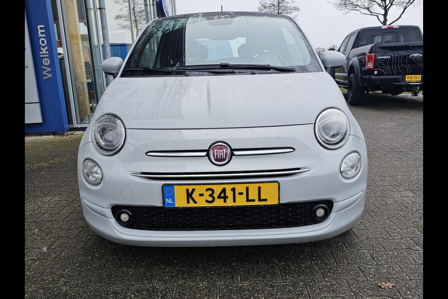 Fiat 500 1.0 Hybrid Launch Edition Climate control | Schuif-kanteldak | Multifunctioneel stuurwiel | Digitaal dashboard | Half leder etc.