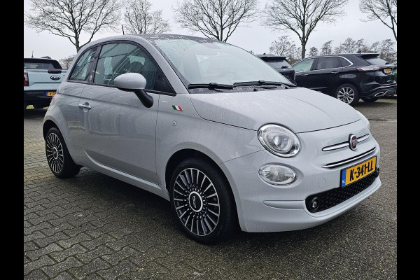Fiat 500 1.0 Hybrid Launch Edition Climate control | Schuif-kanteldak | Multifunctioneel stuurwiel | Digitaal dashboard | Half leder etc.