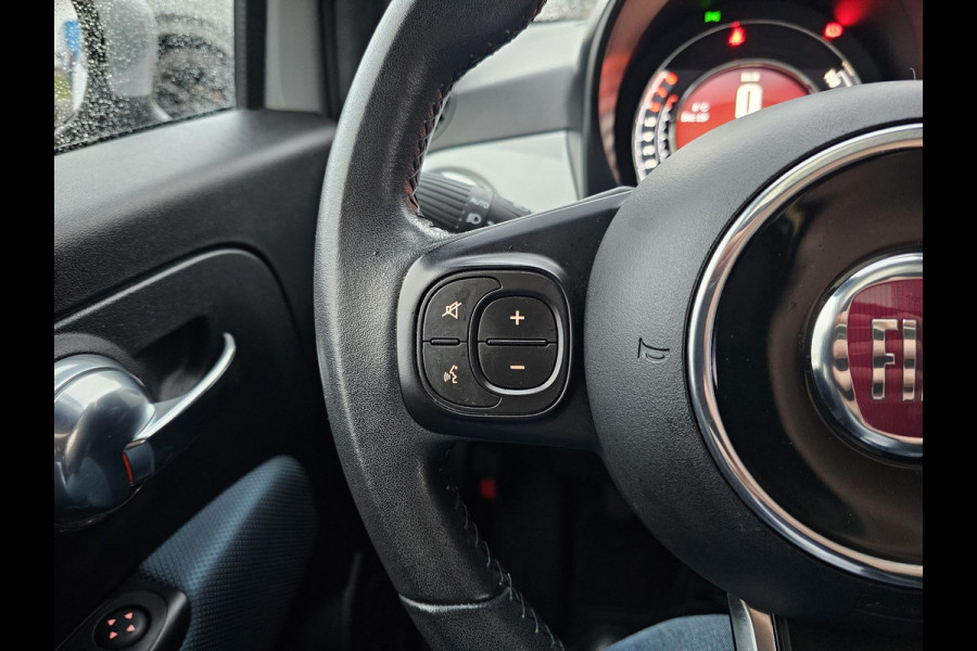 Fiat 500 1.0 Hybrid Launch Edition Climate control | Schuif-kanteldak | Multifunctioneel stuurwiel | Digitaal dashboard | Half leder etc.