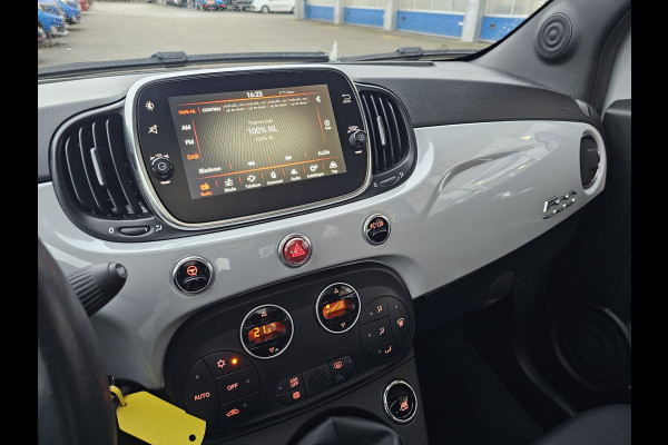 Fiat 500 1.0 Hybrid Launch Edition Climate control | Schuif-kanteldak | Multifunctioneel stuurwiel | Digitaal dashboard | Half leder etc.