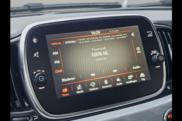 Fiat 500 1.0 Hybrid Launch Edition Climate control | Schuif-kanteldak | Multifunctioneel stuurwiel | Digitaal dashboard | Half leder etc.