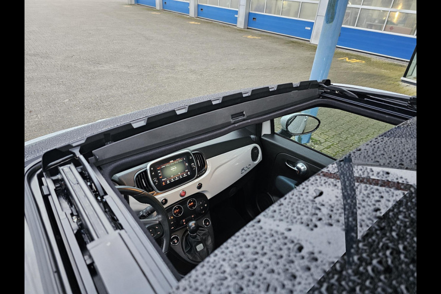 Fiat 500 1.0 Hybrid Launch Edition Climate control | Schuif-kanteldak | Multifunctioneel stuurwiel | Digitaal dashboard | Half leder etc.