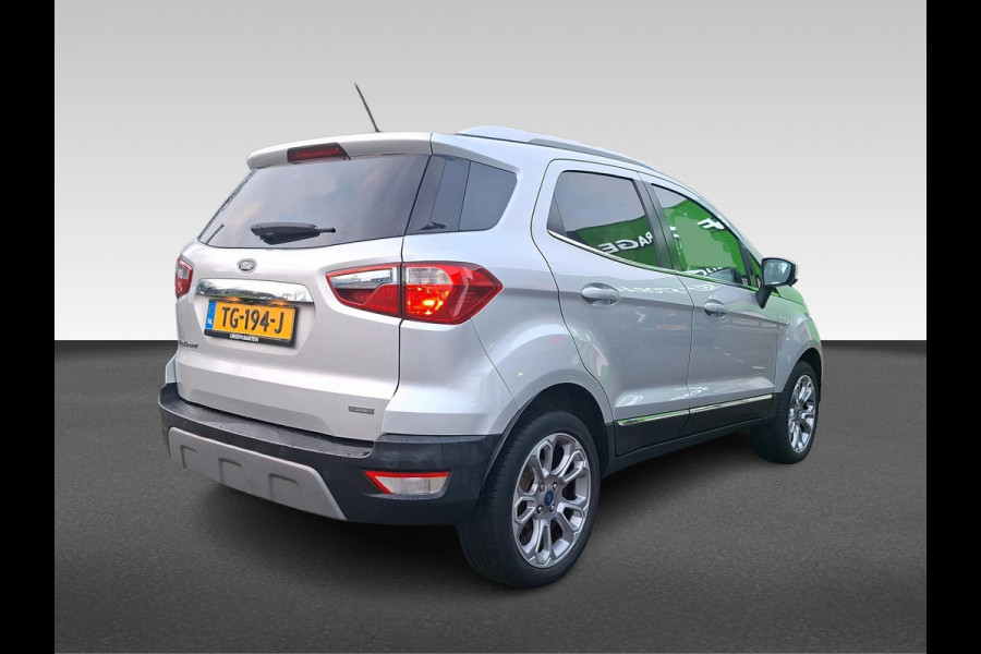 Ford EcoSport 1.0 EcoBoost Titanium | zeer complete auto | blindspot | stuur-stoel- én voorruitverwarming | cruise control