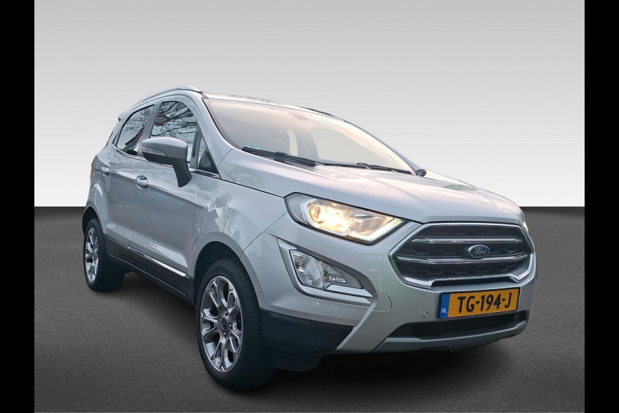 Ford EcoSport 1.0 EcoBoost Titanium | zeer complete auto | blindspot | stuur-stoel- én voorruitverwarming | cruise control