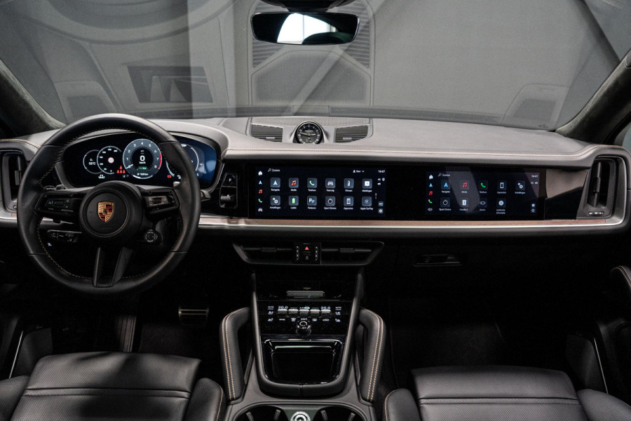 Porsche Cayenne Coupé 3.0 S E-Hybrid *Burmester / Club-Leder Interieur / Vierwielbesturing / Paint-to-Sample / Soft-Close / Stoelventilatie / Keyless*