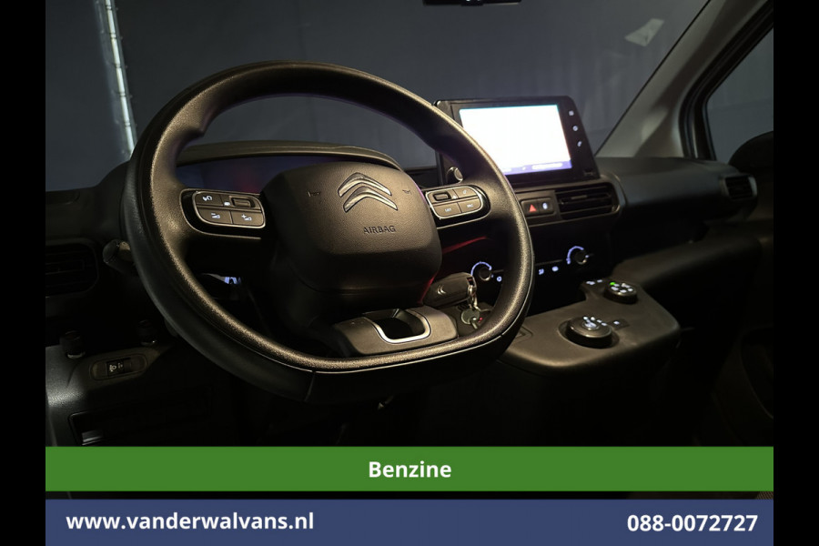 Citroën Berlingo 1.2 PureTech 131pk Automaat **Benzine** L1H1 Euro6 Airco | 3-Zits | Navigatie | Camera | Apple carplay android auto, cruisecontrol, parkeersensoren