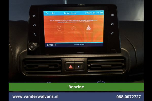 Citroën Berlingo 1.2 PureTech 131pk Automaat **Benzine** L1H1 Euro6 Airco | 3-Zits | Camera | Apple Carplay | Cruisecontrol Android auto, Parkeersensoren